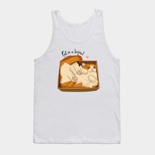 Cat in a box Tank Top